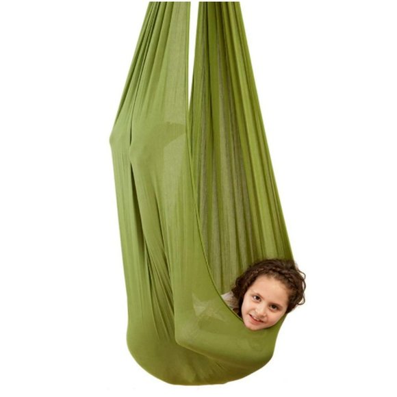 Unbranded Other - Indoor Therapy Swing for Kids with Special Needs | Lycra Snuggle Cuddle Hammock